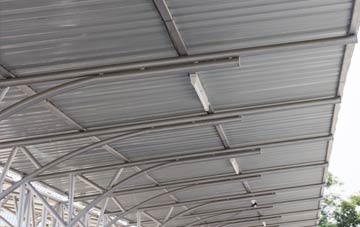 installing Lane Green metal roofing